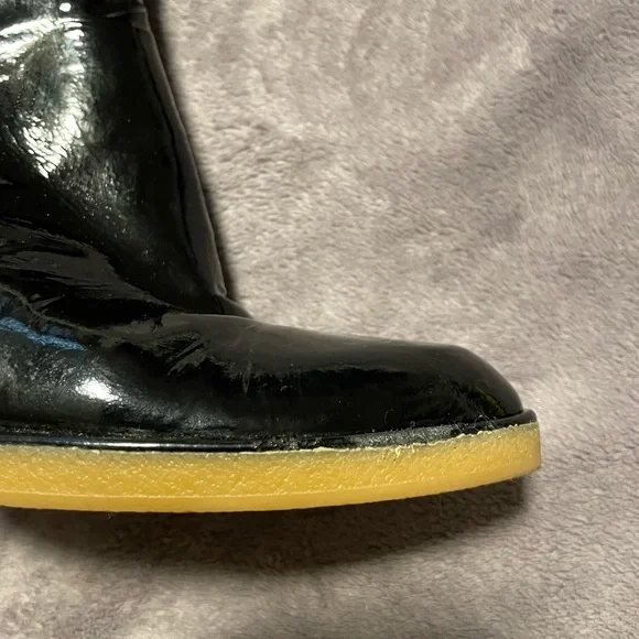 Stuart Weitzman Patent Leather Ankle Boots - Picture 13 of 13